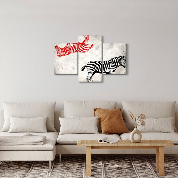 Slika - Zebre (90x60 cm)