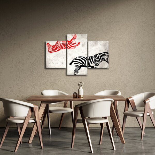 Slika - Zebre (90x60 cm)