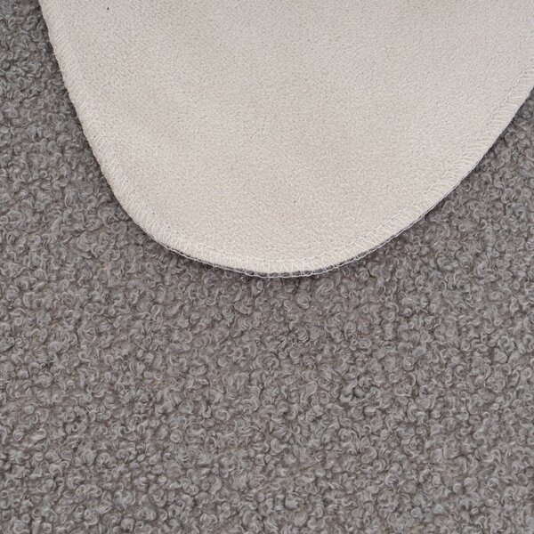 Sivo sintetičko krzno 60x90 cm Sherpa – Casa Selección