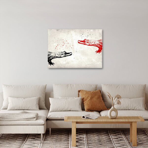 Slika - Krokodili (70x50 cm)