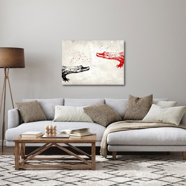 Slika - Krokodili (70x50 cm)