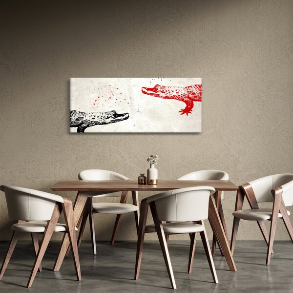 Slika - Krokodili (120x50 cm)