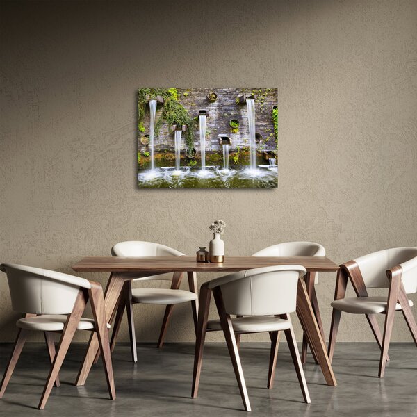 Slika - Kamniti zid, Hamburg, Nemčija (70x50 cm)