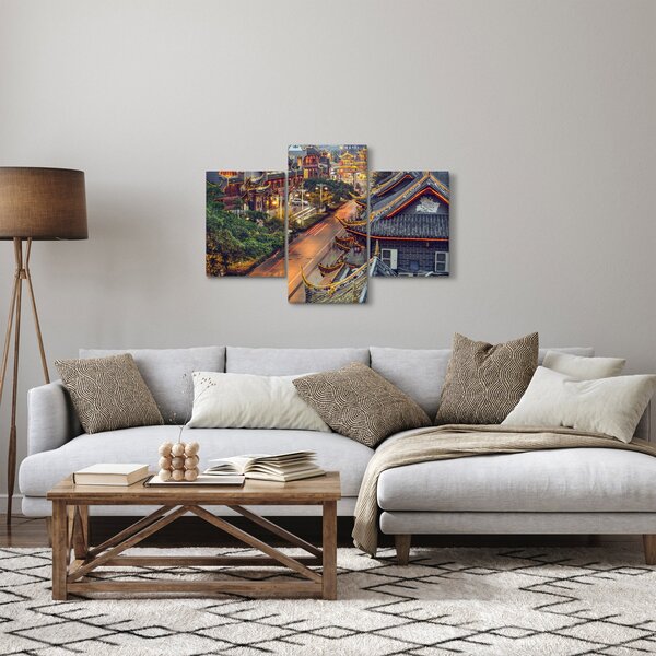 Slika - Qintai Road, Chengdu, Kitajska (90x60 cm)