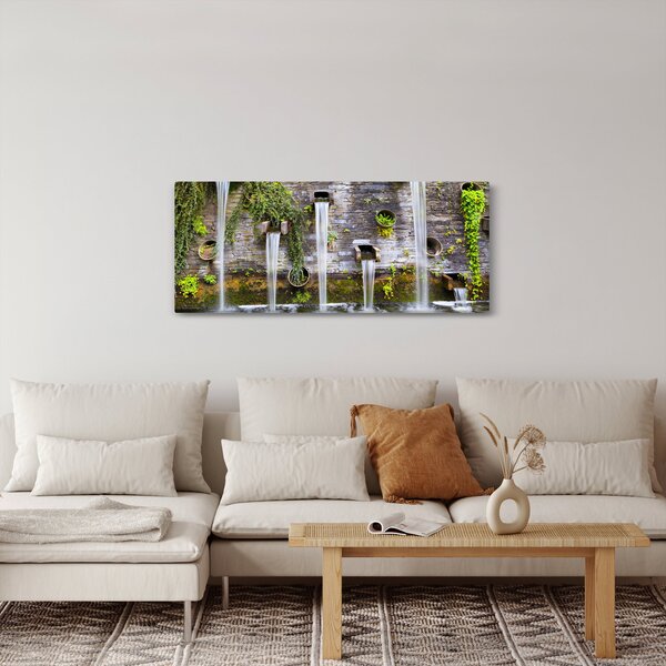 Slika - Kamniti zid, Hamburg, Nemčija (120x50 cm)