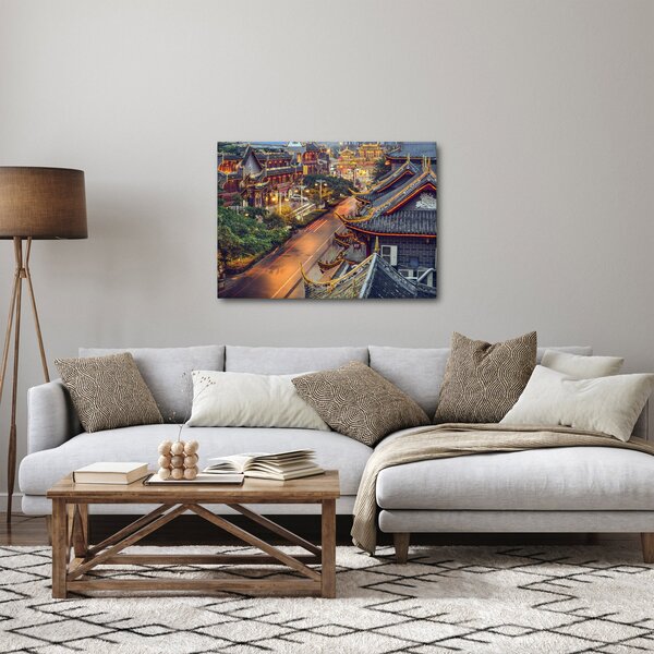 Slika - Qintai Road, Chengdu, Kitajska (70x50 cm)