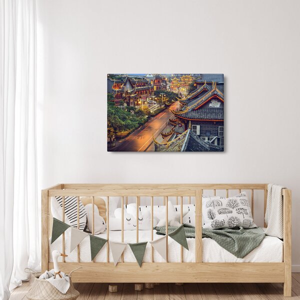 Slika - Qintai Road, Chengdu, Kitajska (90x60 cm)