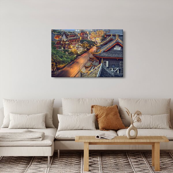 Slika - Qintai Road, Chengdu, Kitajska (90x60 cm)