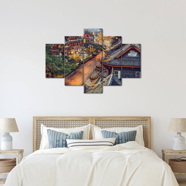 Slika - Qintai Road, Chengdu, Kitajska (150x105 cm)