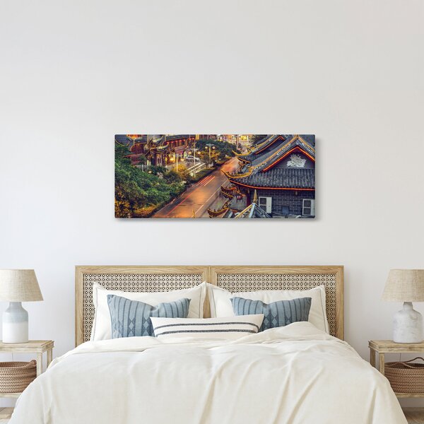 Slika - Qintai Road, Chengdu, Kitajska (120x50 cm)