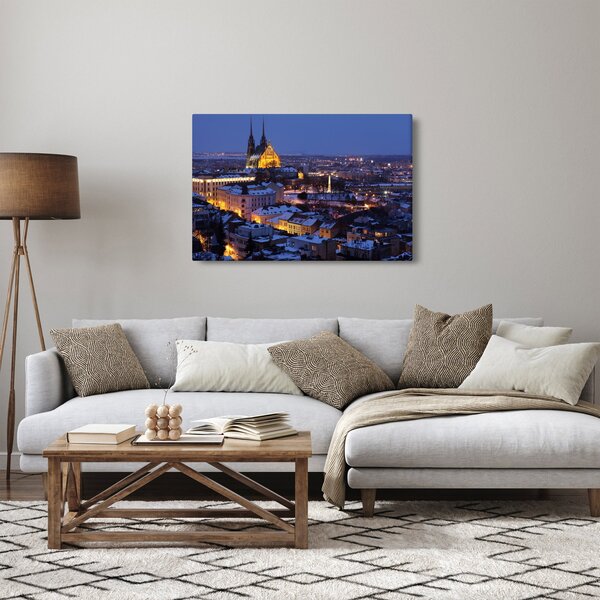Slika - Katedrala sv. Petra in Pavla, Brno, Češka (90x60 cm)