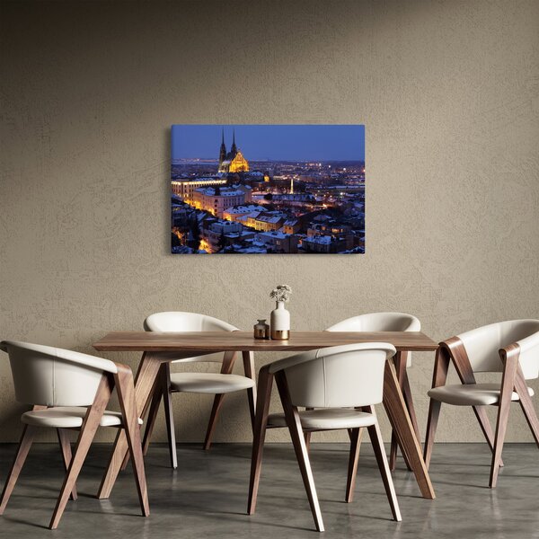 Slika - Katedrala sv. Petra in Pavla, Brno, Češka (90x60 cm)