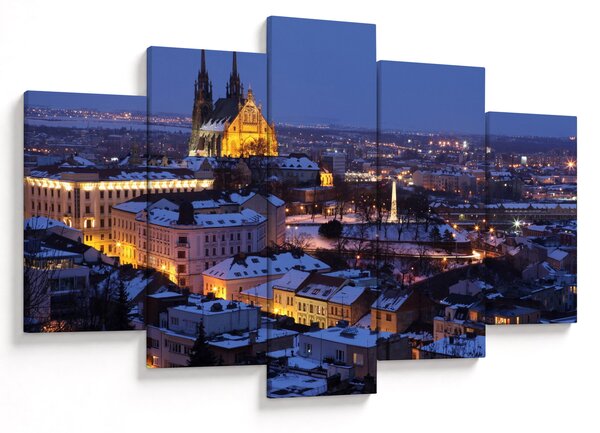 Slika - Katedrala sv. Petra in Pavla, Brno, Češka (150x105 cm)