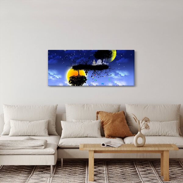 Slika - Odsev ravnovesja (120x50 cm)