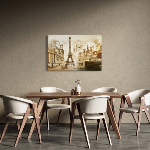 Slika - Pariški spomeniki (90x60 cm)