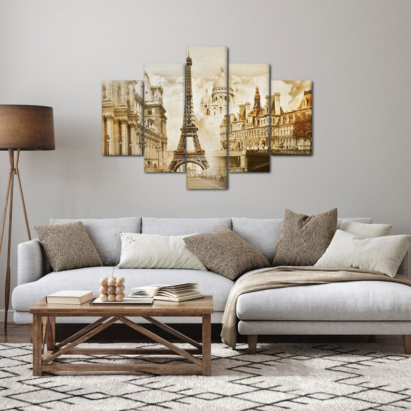 Slika - Pariški spomeniki (150x105 cm)