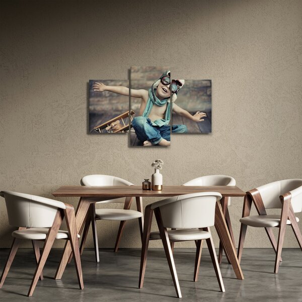 Slika - Mladi letalec (90x60 cm)