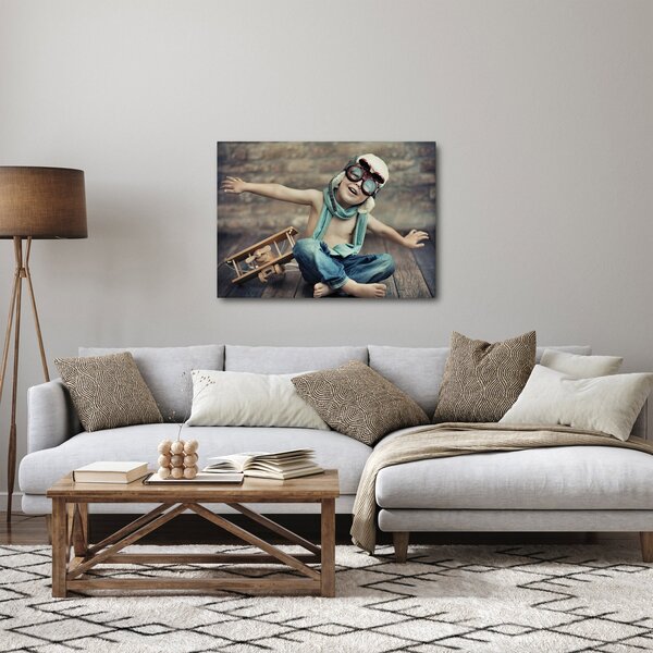 Slika - Mladi letalec (70x50 cm)