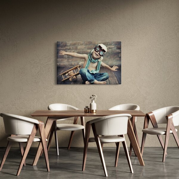 Slika - Mladi letalec (90x60 cm)