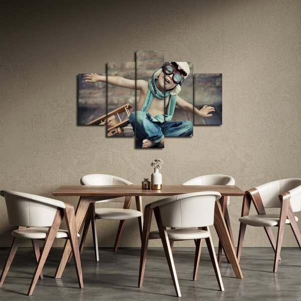 Slika - Mladi letalec (150x105 cm)