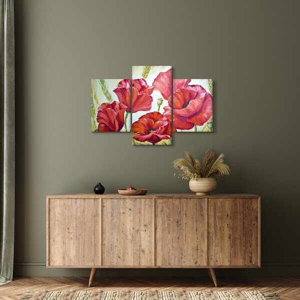 Slika - Cvetovi maka (90x60 cm)