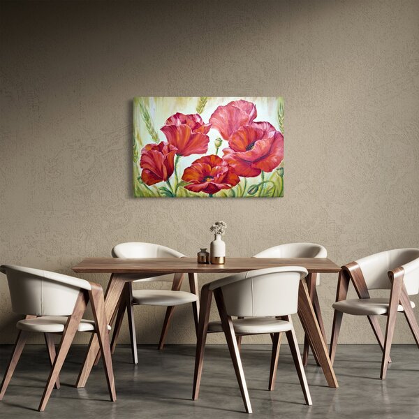 Slika - Cvetovi maka (90x60 cm)