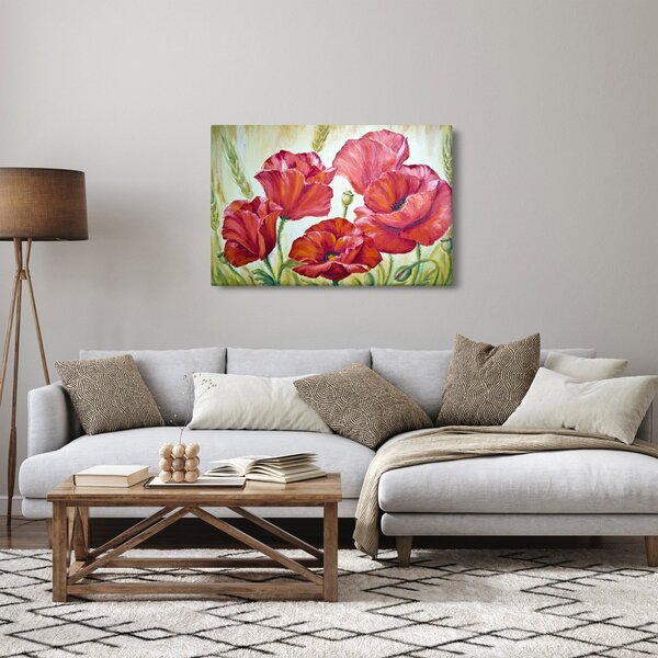Slika - Cvetovi maka (90x60 cm)