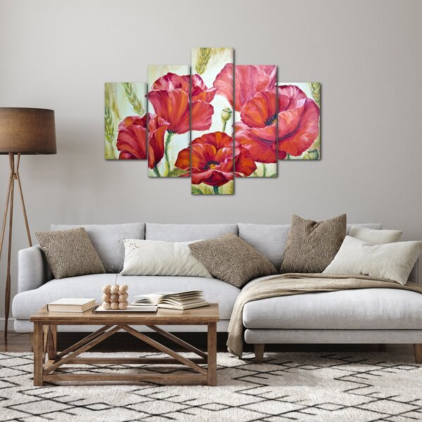 Slika - Cvetovi maka (150x105 cm)