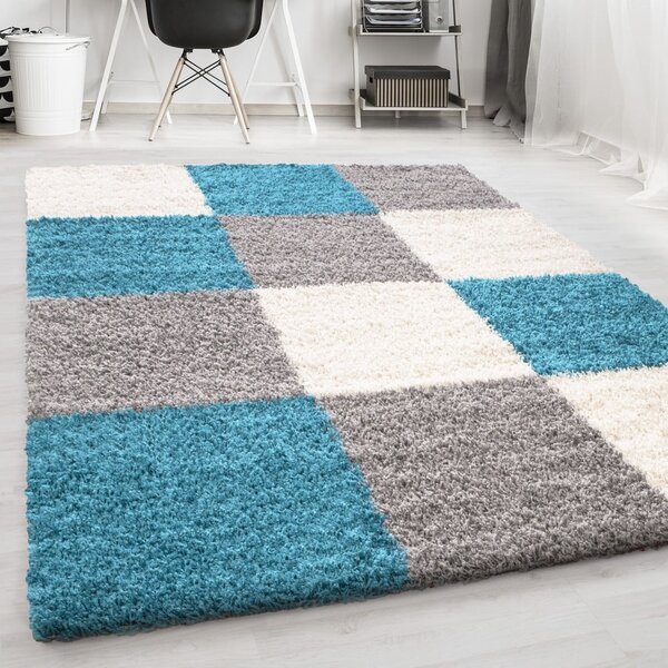 Sivi/tirkizni tepih 200x290 cm Life – Ayyildiz Carpets