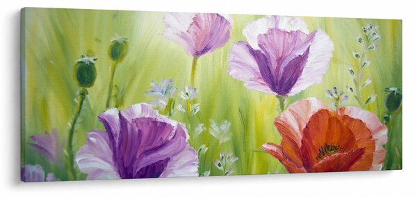 Slika - Makovi (120x50 cm)