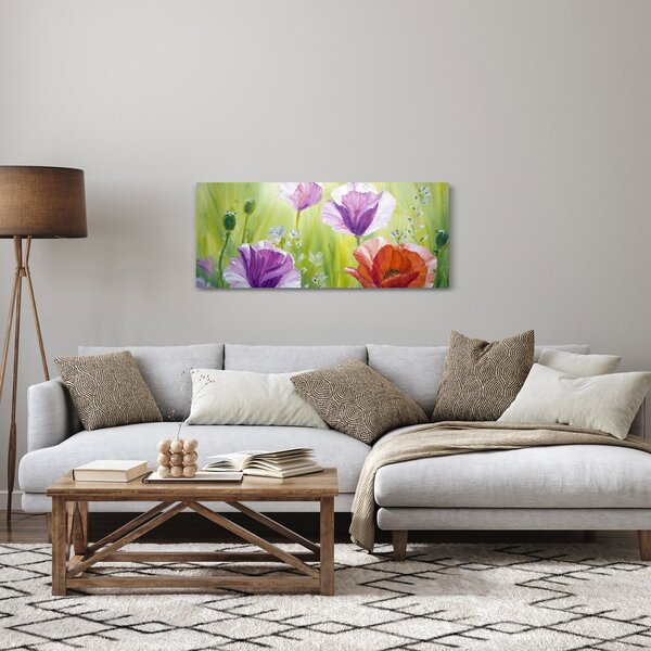 Slika - Makovi (120x50 cm)