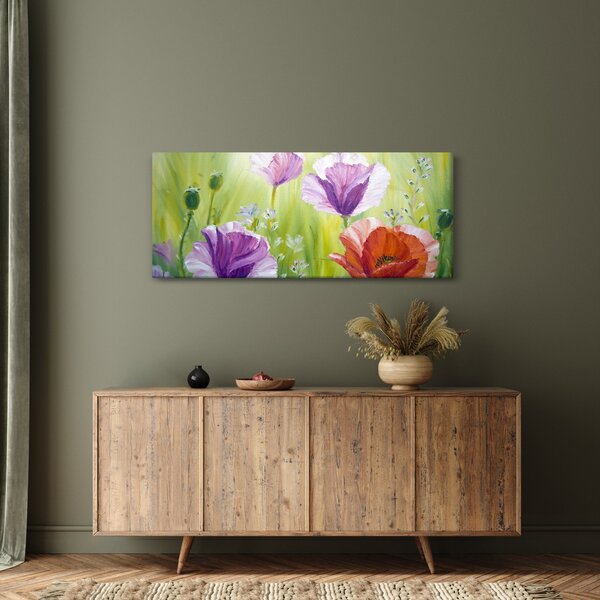 Slika - Makovi (120x50 cm)