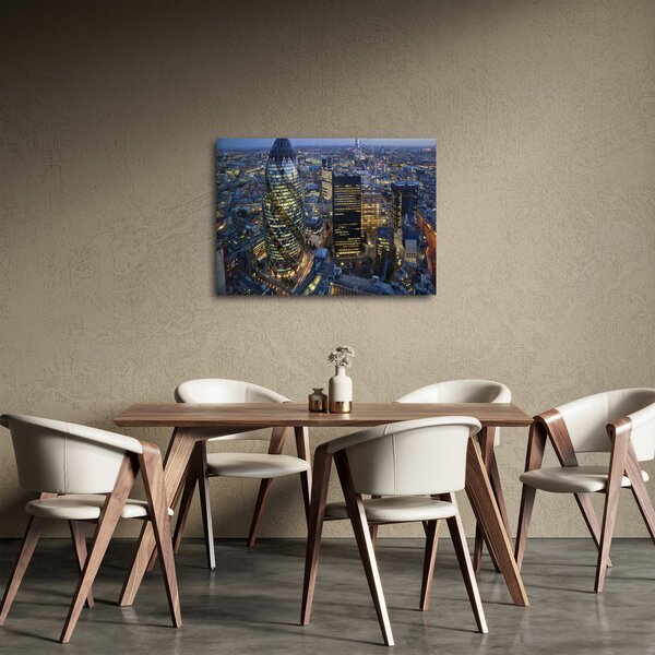 Slika - Večerna panorama Londona (70x50 cm)