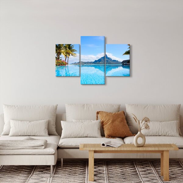 Slika - Bora-Bora, Francoska Polinezija (90x60 cm)