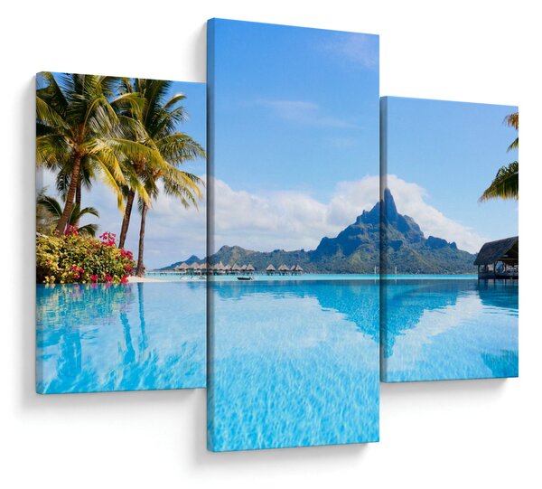 Slika - Bora-Bora, Francoska Polinezija (90x60 cm)