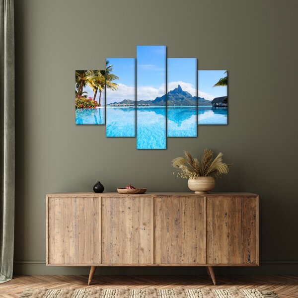 Slika - Bora-Bora, Francoska Polinezija (150x105 cm)