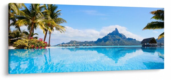Slika - Bora-Bora, Francoska Polinezija (120x50 cm)