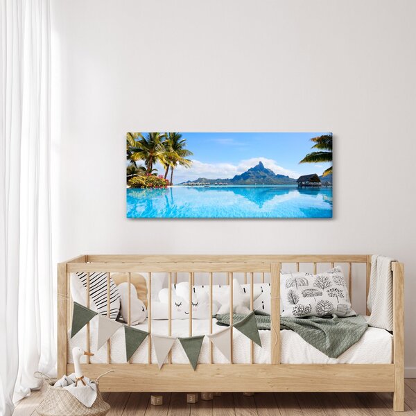 Slika - Bora-Bora, Francoska Polinezija (120x50 cm)