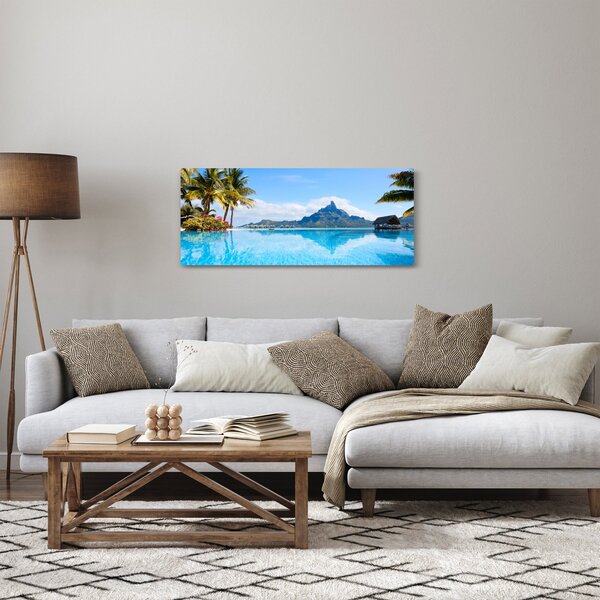 Slika - Bora-Bora, Francoska Polinezija (120x50 cm)