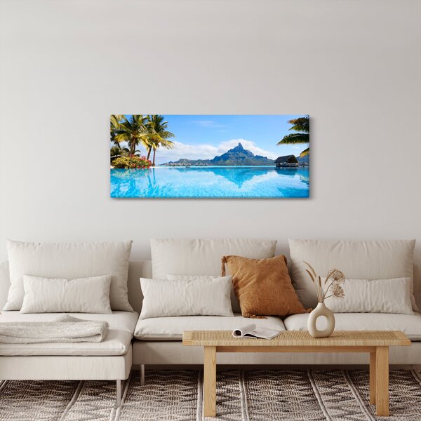 Slika - Bora-Bora, Francoska Polinezija (120x50 cm)