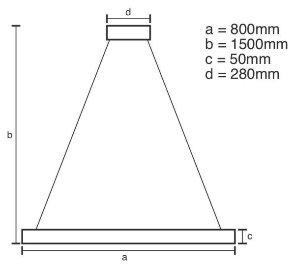 LED Prigušivi luster na sajli LED/100W/230V 3000-6500K srebrna + DU