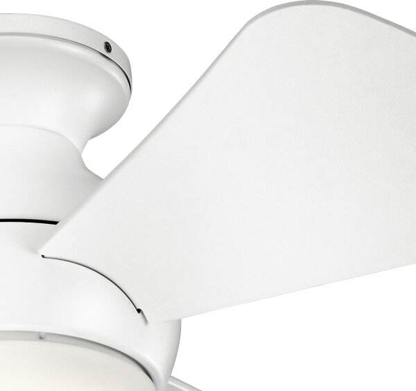 Kichler KLF-SOLA-34-WHT-LED Prigušivi stropni ventilator SOLA 10W/230V IP23+DU