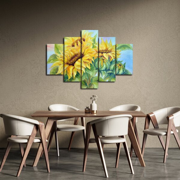 Slika cvetočih sončnic (150x105 cm)