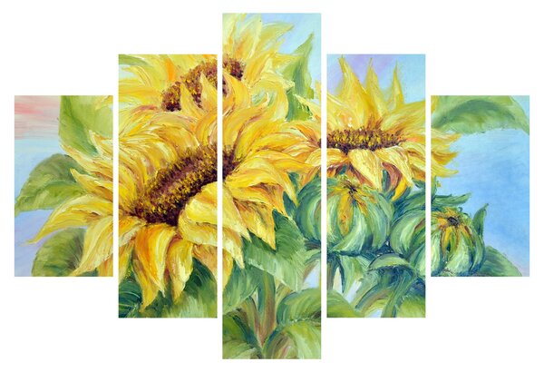 Slika cvetočih sončnic (150x105 cm)