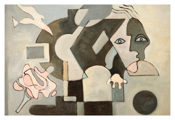 Slika - kubizem (90x60 cm)