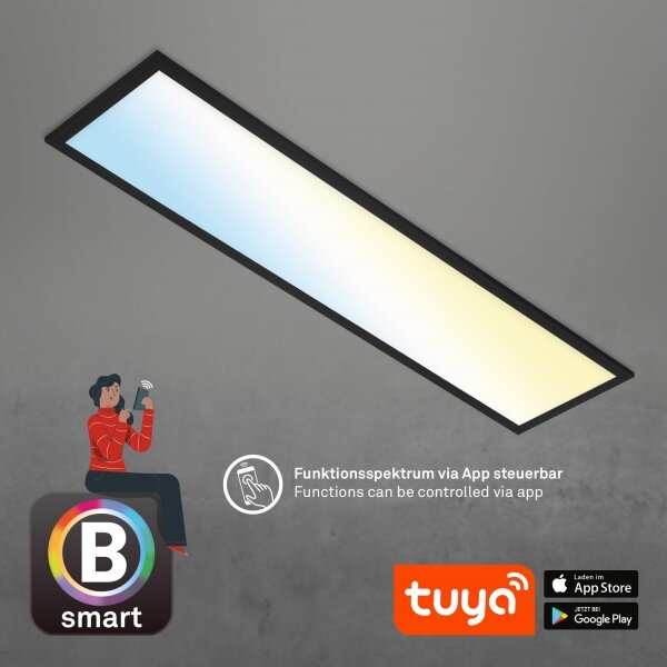 Brilo - LED Prigušiva stropna svjetiljka PIATTO LED/28W/230V Wi-Fi Tuya + DU