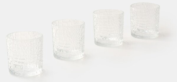 Sinsay - Set čaša s reljefnim uzorkom 4 pack