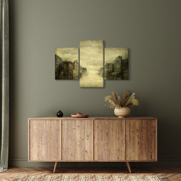 Podoba zahodnega mesta (90x60 cm)