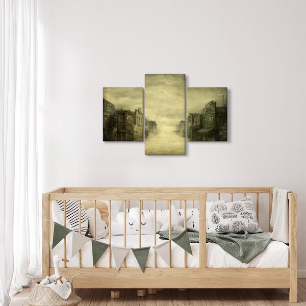 Podoba zahodnega mesta (90x60 cm)