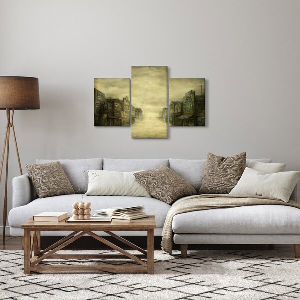 Podoba zahodnega mesta (90x60 cm)
